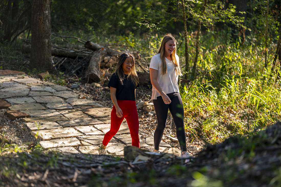 Walking on the Trails in Cypress, TX apartments