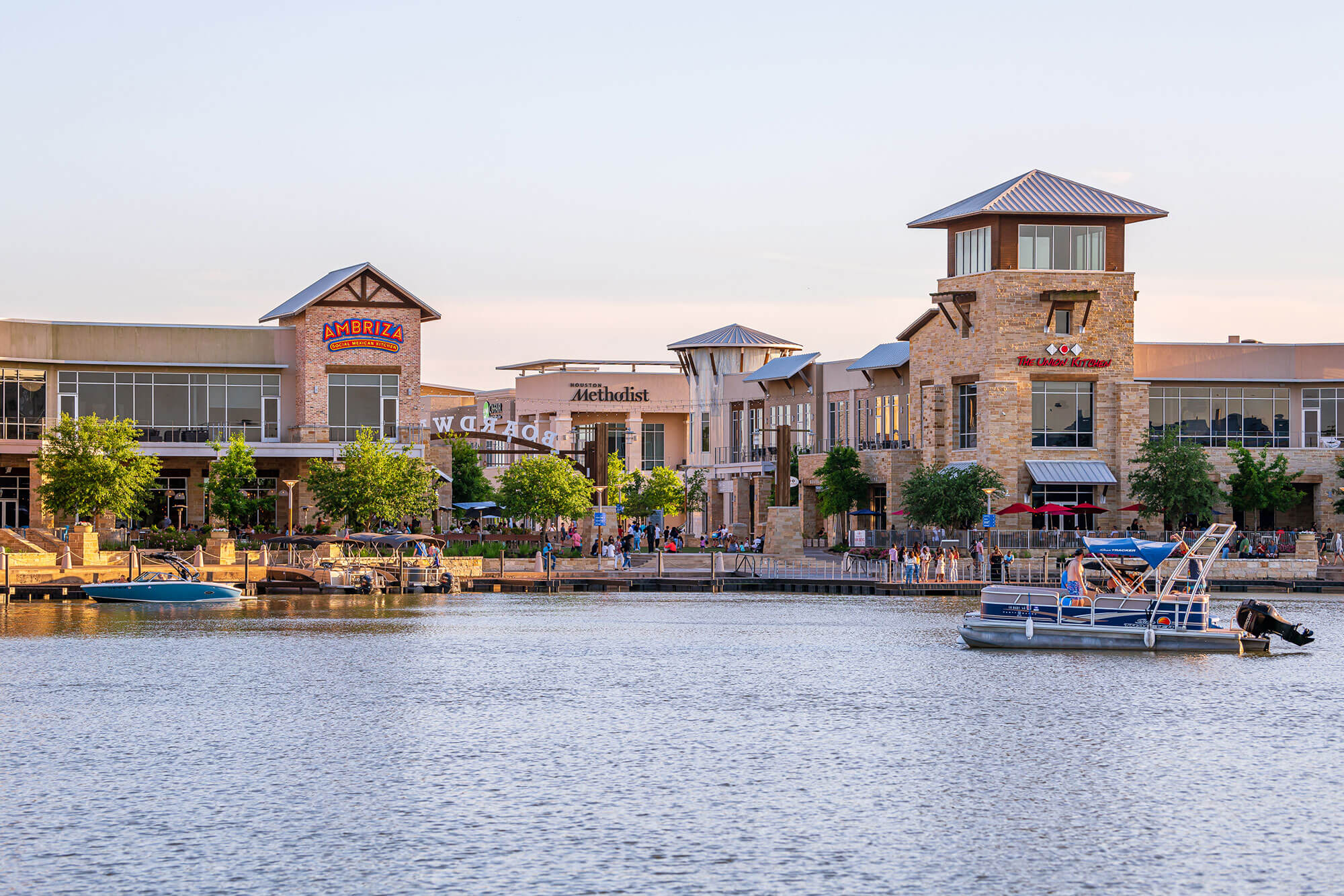 Shops and restaurants near Asher at Towne Lake