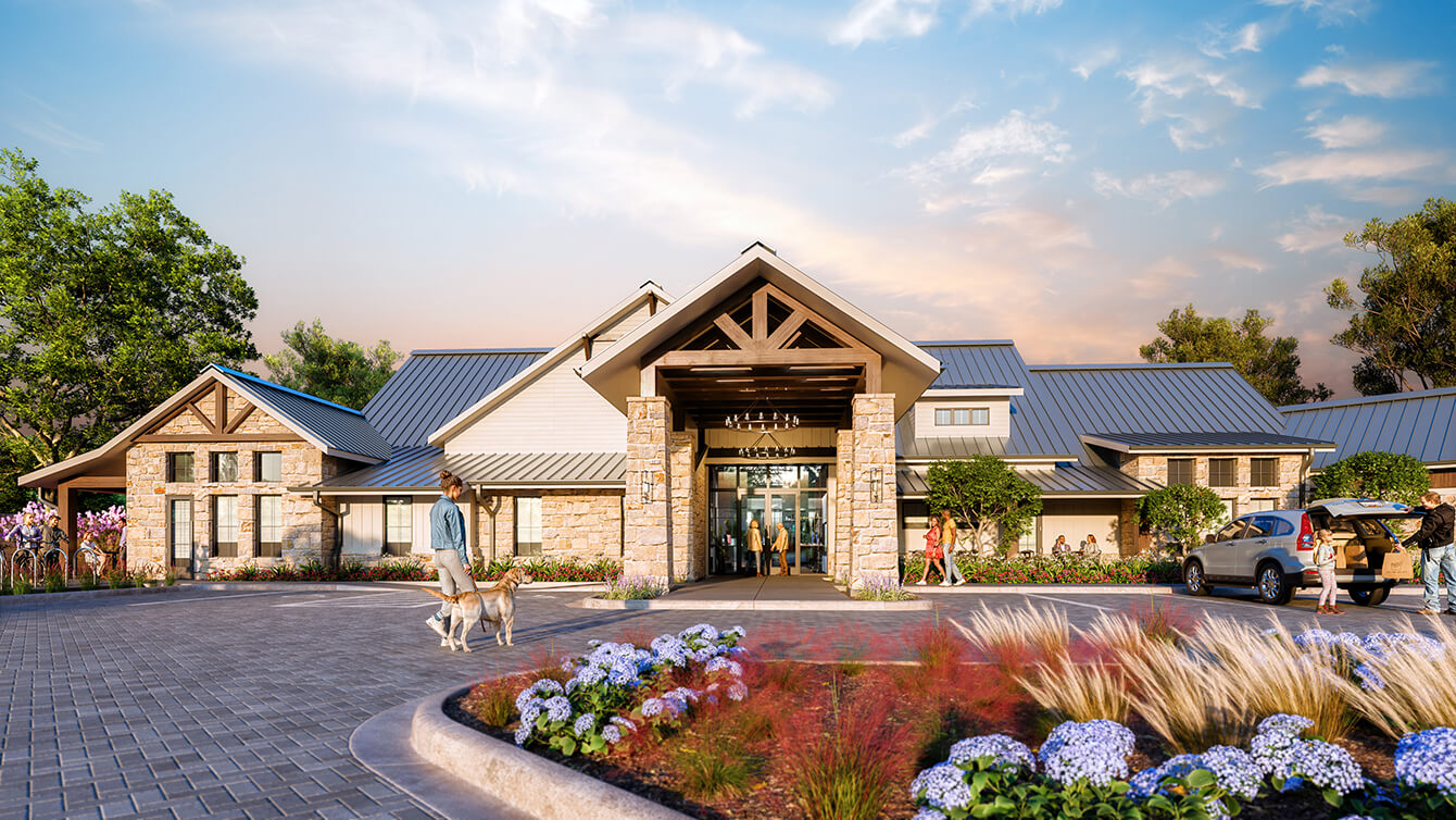 Front external view of Asher by Caldwell Homes